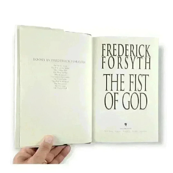 The Fist of God by Frederick Forsyth (1994, Hardcover) First Edition / 1st Print - Picture 3 of 10